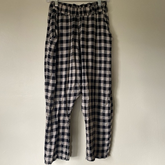 Gaby-Ga Couture Linen Pants - Picture 2 of 8